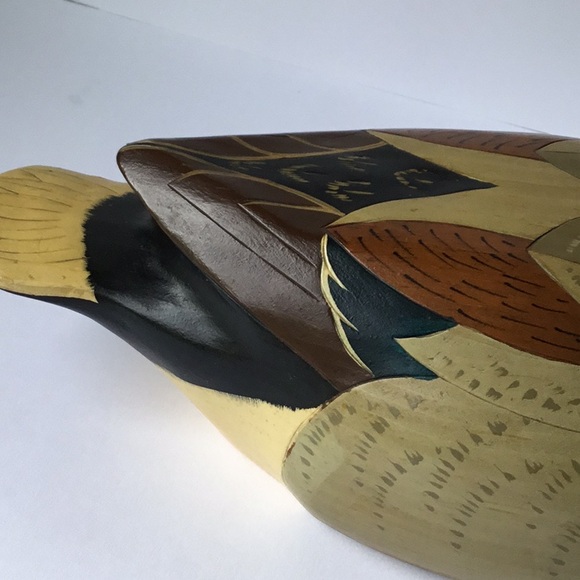 Handcrafted Maine Woods Mallard Duck decor - Picture 7 of 16